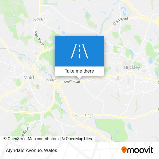 Alyndale Avenue map