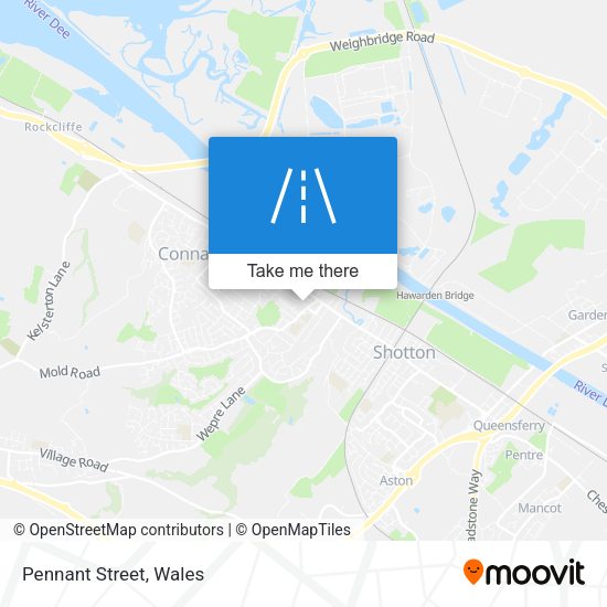 Pennant Street map