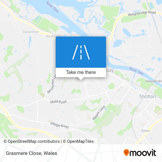 Grasmere Close map