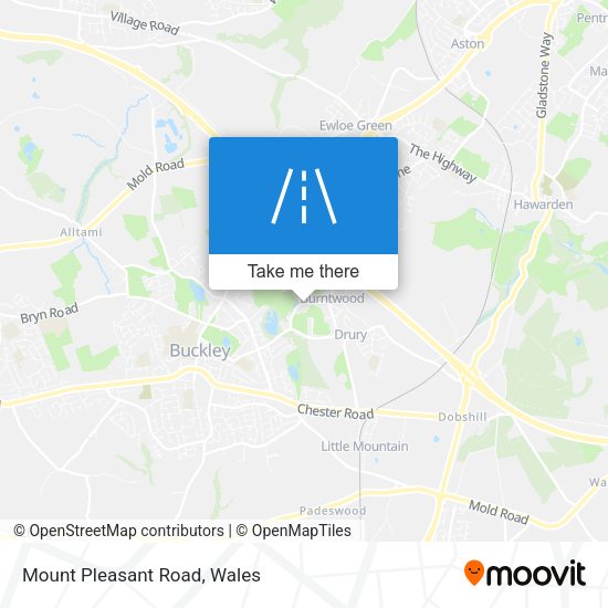 Mount Pleasant Road map