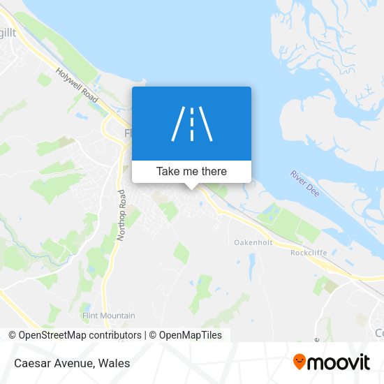 Caesar Avenue map