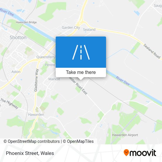 Phoenix Street map
