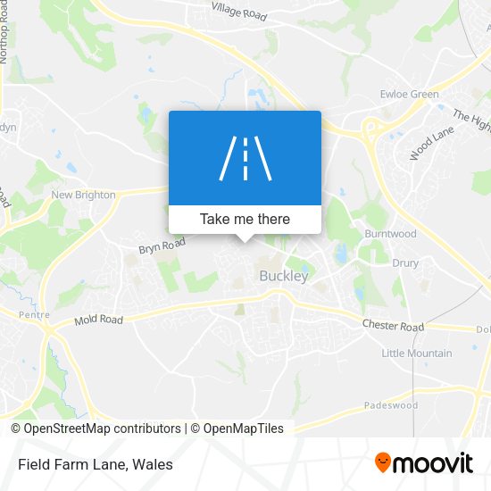 Field Farm Lane map