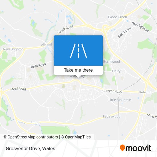 Grosvenor Drive map