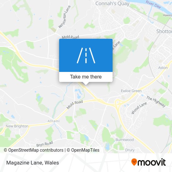 Magazine Lane map