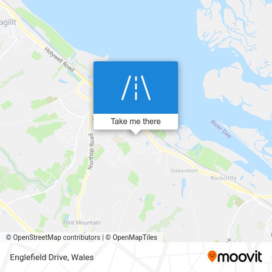 Englefield Drive map