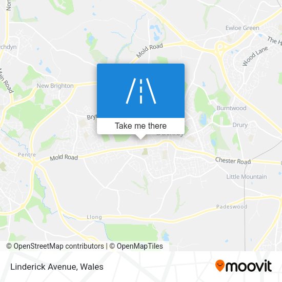 Linderick Avenue map
