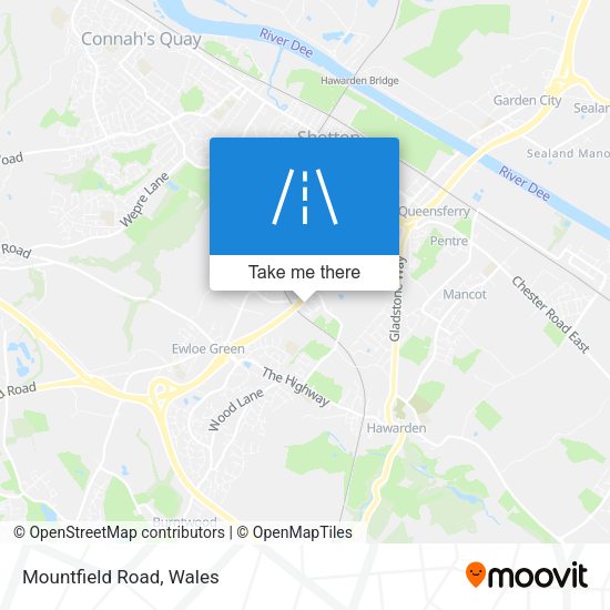 Mountfield Road map