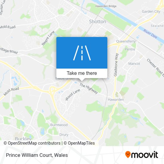 Prince William Court map