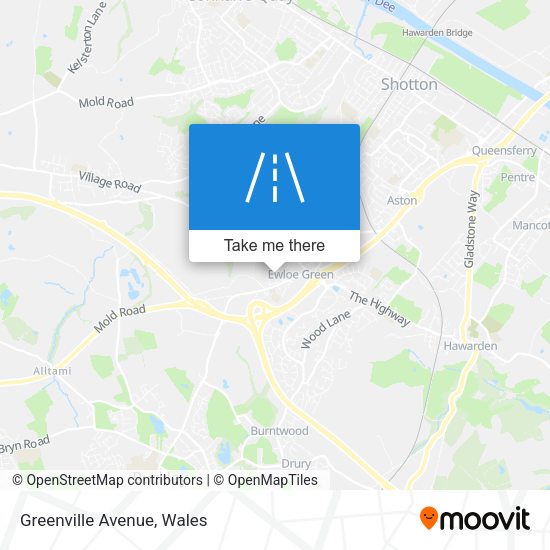 Greenville Avenue map