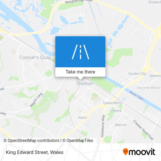 King Edward Street map