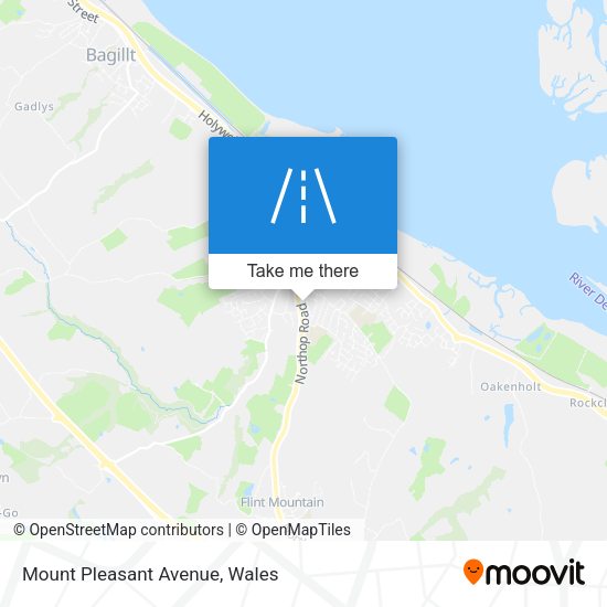 Mount Pleasant Avenue map