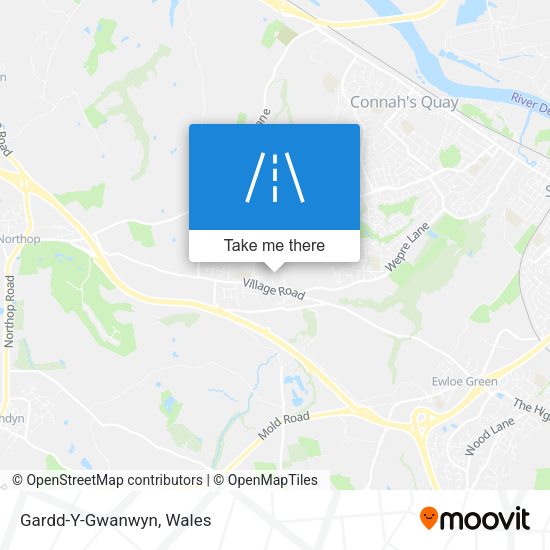 Gardd-Y-Gwanwyn map