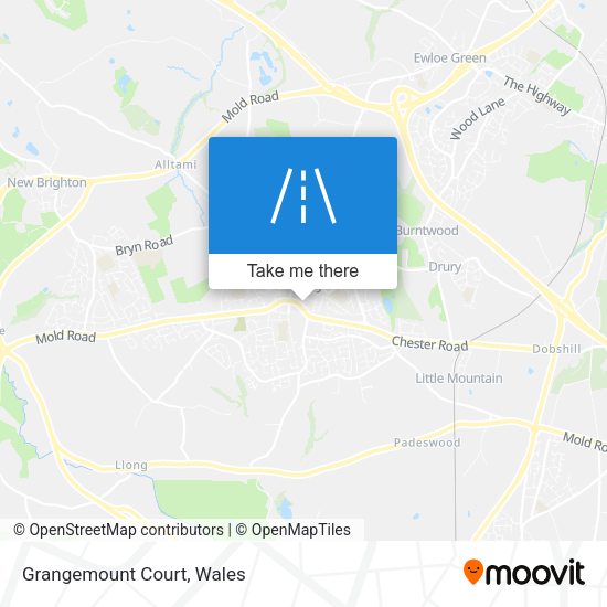 Grangemount Court map