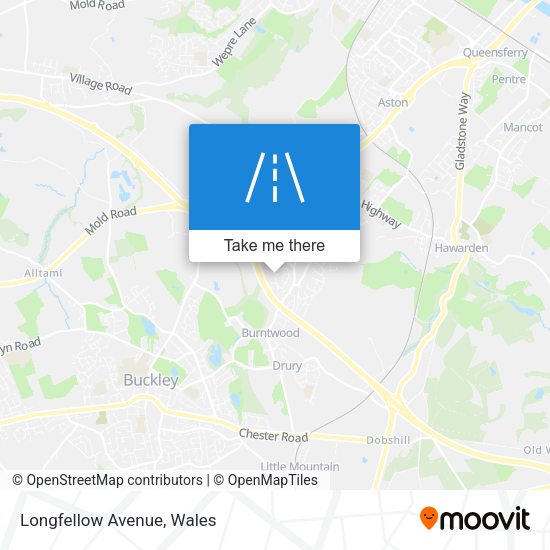 Longfellow Avenue map