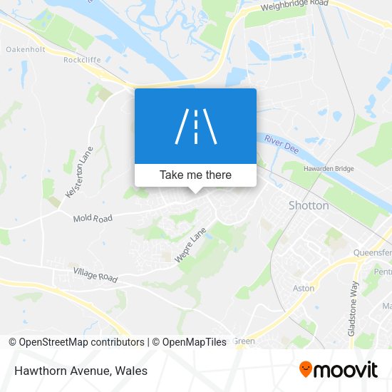 Hawthorn Avenue map