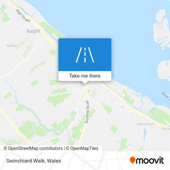 Swinchiard Walk map
