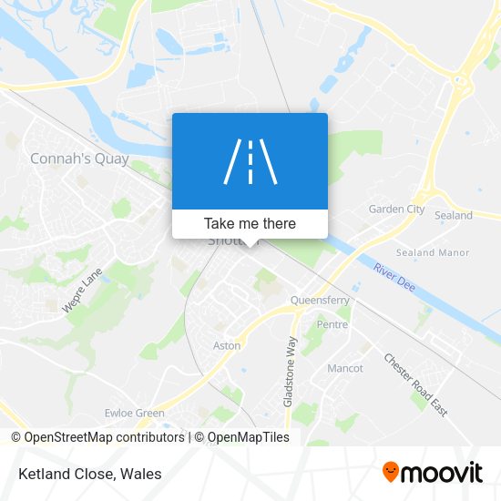 Ketland Close map