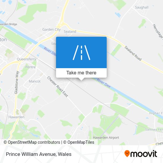 Prince William Avenue map