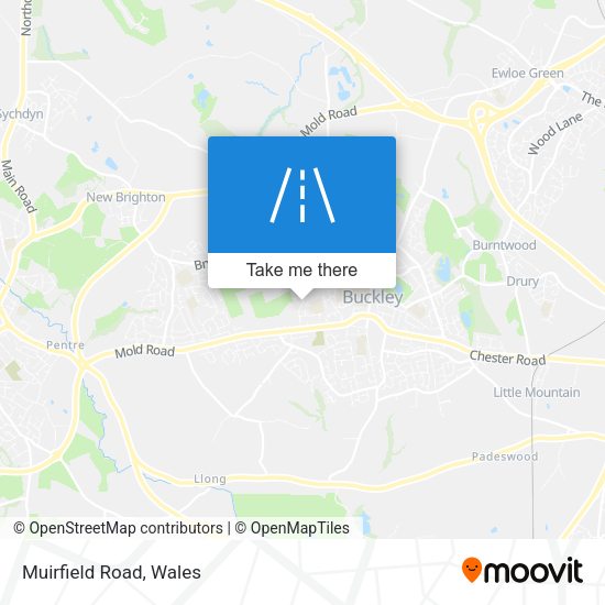 Muirfield Road map