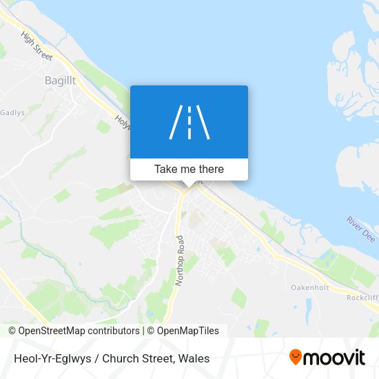 Heol-Yr-Eglwys / Church Street map