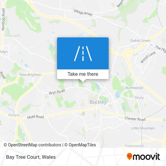 Bay Tree Court map