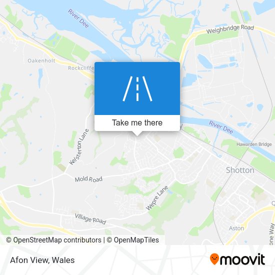 Afon View map