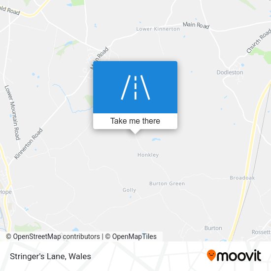 Stringer's Lane map