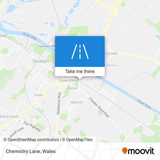 Chemistry Lane map