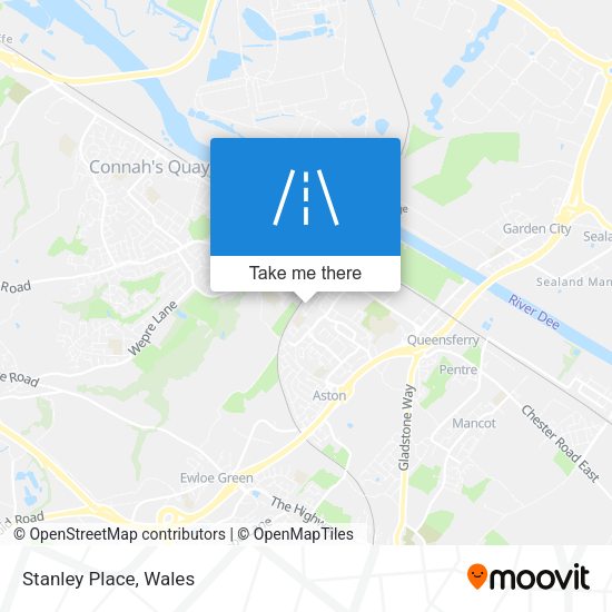Stanley Place map