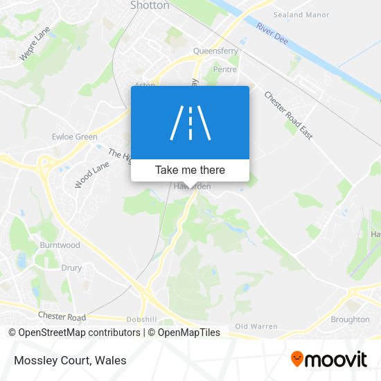 Mossley Court map