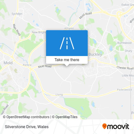 Silverstone Drive map