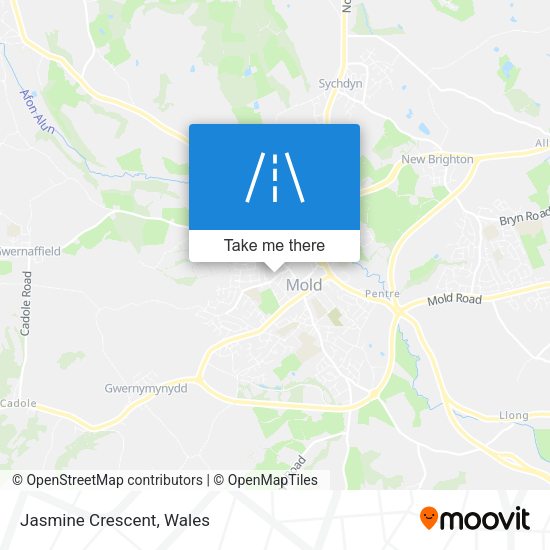 Jasmine Crescent map