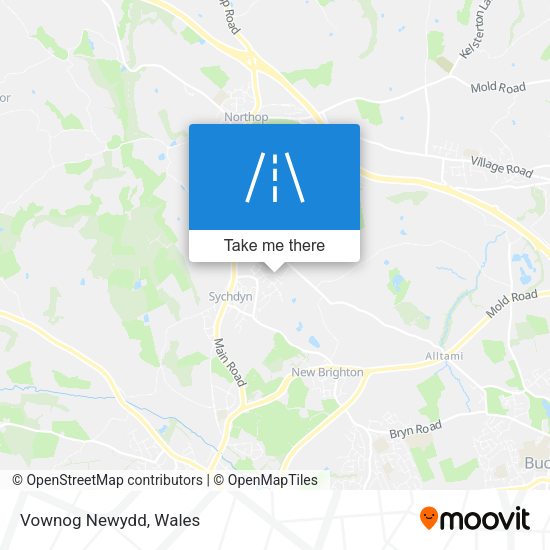 Vownog Newydd map