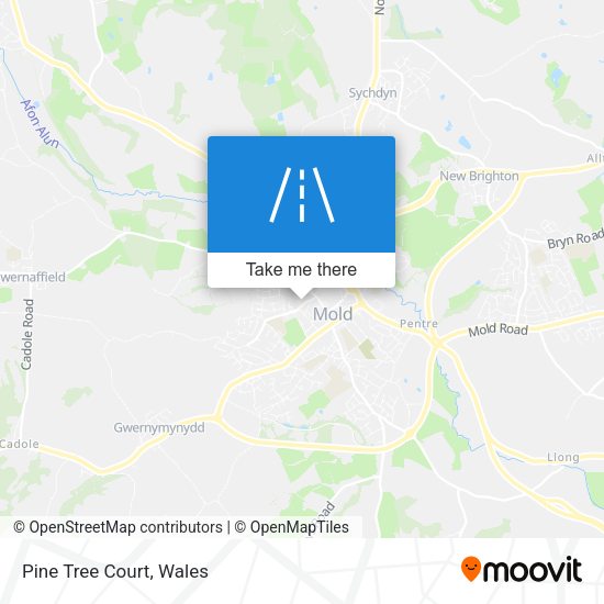 Pine Tree Court map