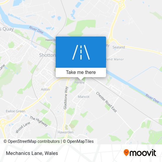 Mechanics Lane map