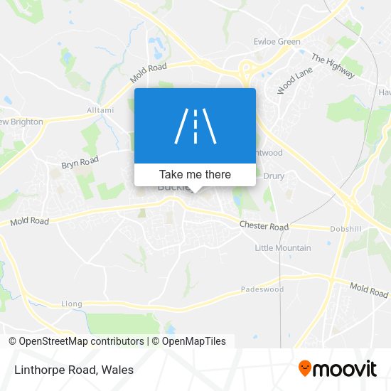 Linthorpe Road map