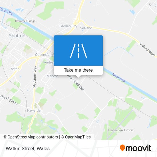Watkin Street map