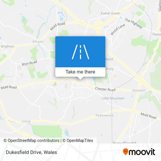 Dukesfield Drive map