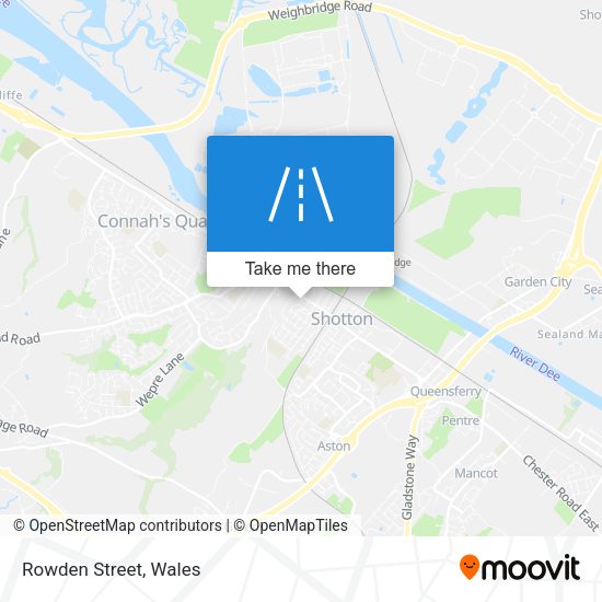 Rowden Street map