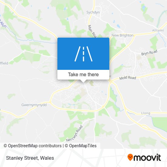 Stanley Street map