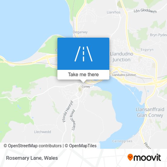 Rosemary Lane map