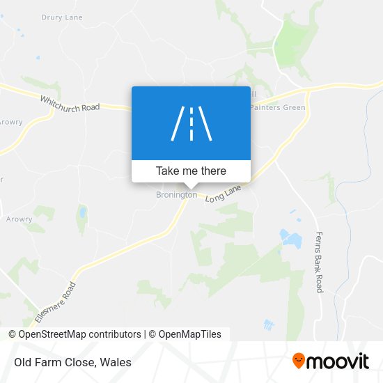 Old Farm Close map