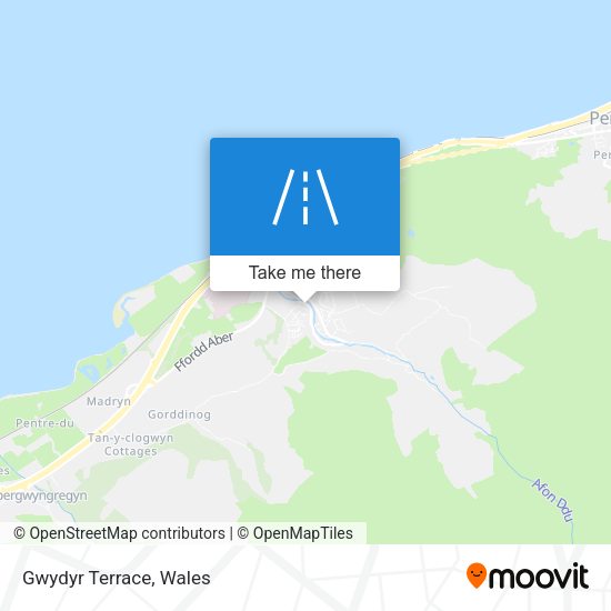 Gwydyr Terrace map