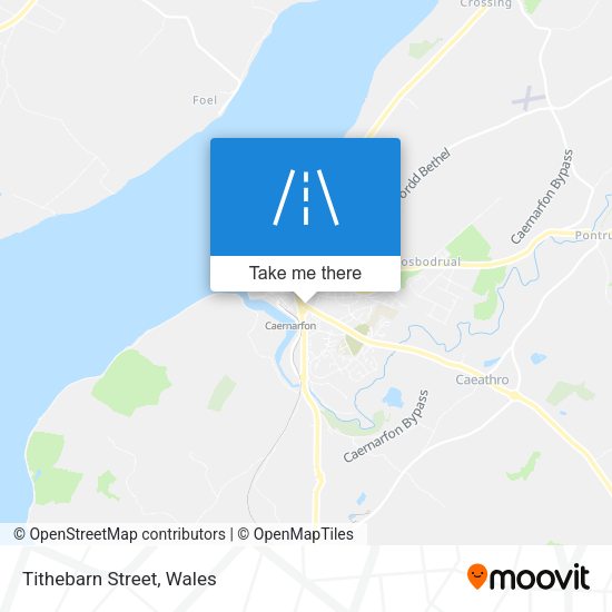 Tithebarn Street map