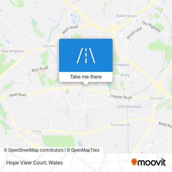 Hope View Court map