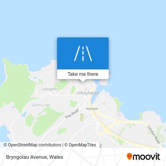Bryngolau Avenue map