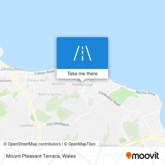 Mount Pleasant Terrace map