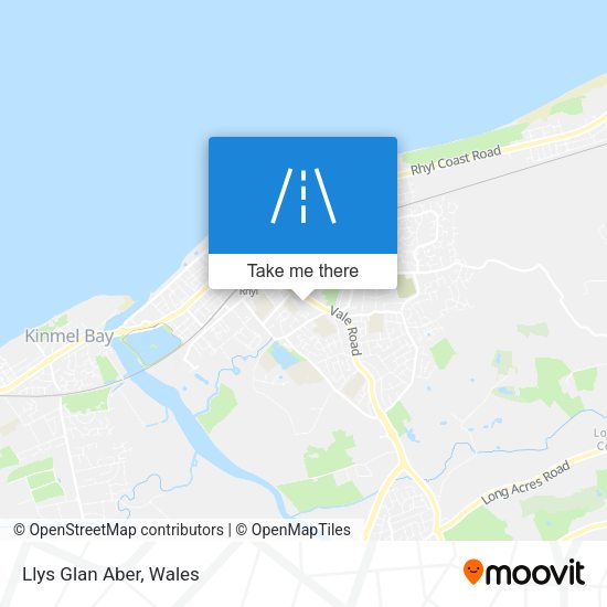 Llys Glan Aber map