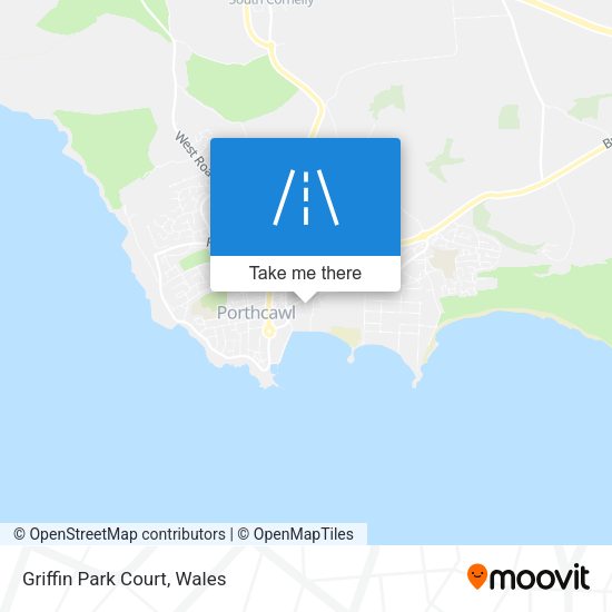 Griffin Park Court map